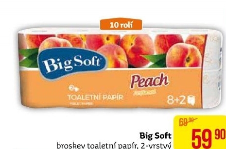 Toaletní papír 2vrstvý Big Soft