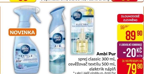 Osvěžovač vzduchu ve spreji Ambi Pur