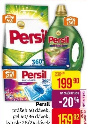 Prací prášek Persil