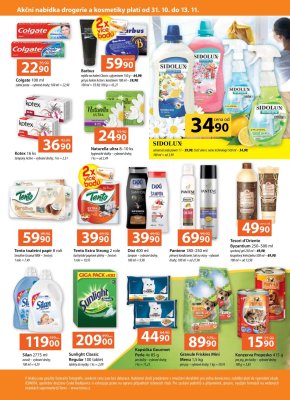 akční leták COOP 31.10.2018-6.11.2018