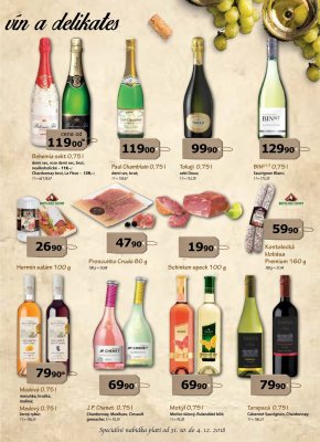 akční leták COOP 31.10.2018-6.11.2018