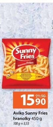 Hranolky mražené Sunny Fries Aviko