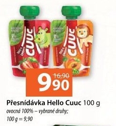 Ovocná kapsička 100% Hello CUUC