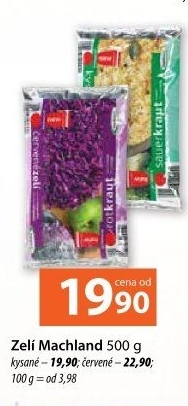 Zelí bílé kysané Machland