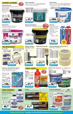 akční leták Barvy a laky drogerie 30.10.2018-16.11.2018