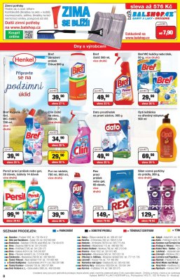 akční leták Barvy a laky drogerie 30.10.2018-16.11.2018