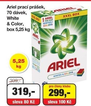 Prací prášek Ariel