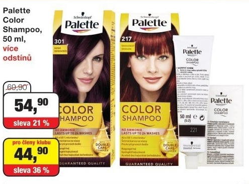 Barva na vlasy Color Shampoo Palette Schwarzkopf