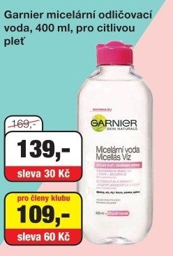Micelární voda Garnier