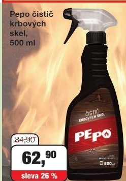Čistič krbových skel Pe-Po