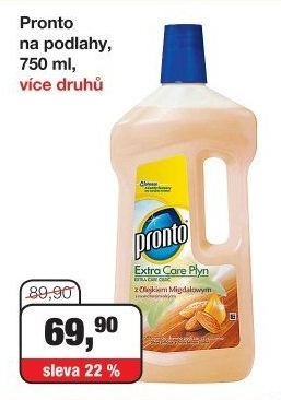 Čistič na podlahy 5v1 Pronto