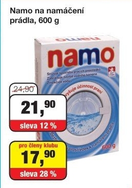Prací prášek Namo