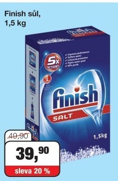 Sůl do myčky Finish