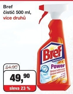 Odstraňovač vodního kamene Bref Power