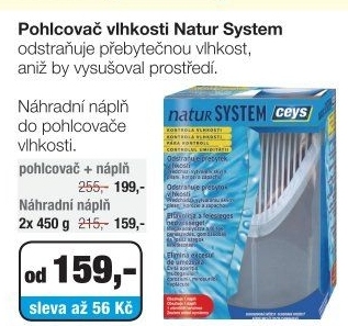 Ceys Natur Systém odvlhčovač vzduchu