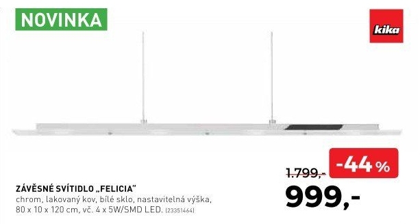 Závěsné svítidlo Felicia