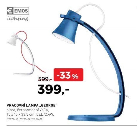 Pracovní lampa George