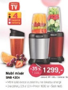 SNB 4300WH nutri mixérSENCOR