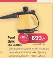 SSC 3001YL parní čističSENCOR