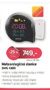 SWS 4300 METEOSTANICESENCOR