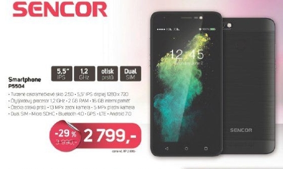 Sencor P5504LTE SMARTPHONE SENCOR