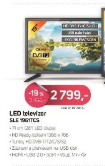 SLE 1961TCSH.265 (HEVC)SENCOR