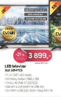 SLE 2814TCSH.265 (HEVC)SENCOR