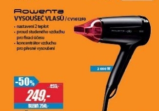 CV1612F0 VYSOUŠEČ VLASŮROWENTA