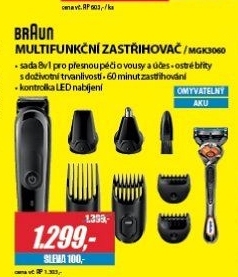 MGK3060 ZASTŘIHOVAČBRAUN
