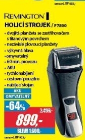 F 7800 HOLICÍ STROJEKREMINGTON
