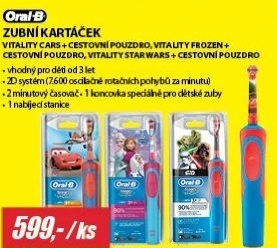 VITALITY STAR WARS + POUZDRO ORAL B