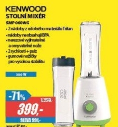 SMP 060WG MIXÉR STOLNÍKENWOOD