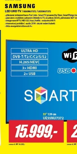 UE65NU7372 LED ULTRA HD LCD TV SAMSUNG