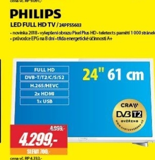 24PFS5603/12 LED FULL HD LCD TV PHILIPS
