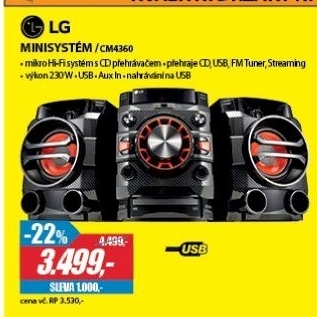 CM4360minisystémLG
