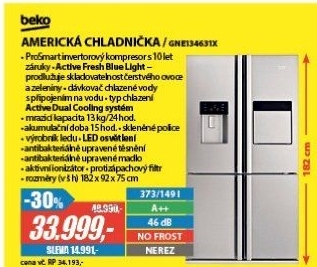 GNE 134631X CHLADNIČKA SBSBEKO