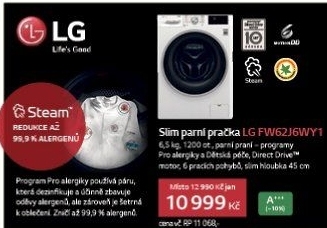 FW 62J6WY1 PRAČKA SLIM 45CMLG