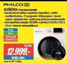 PDC 82 R Crown sušička prádlaPHILCO