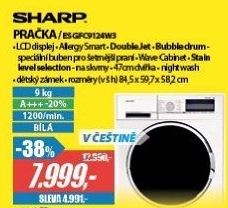 ES GFC9124W3 PRAČKASHARP