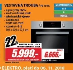 FS 18TX TROUBA VESTAVNÁAMICA