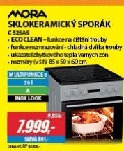 C 525AS SPORÁK SKLOKERAMICKÝMORA