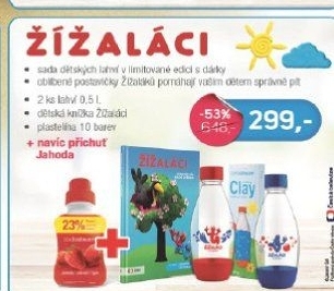 sada dětské lahve dárkováSODA
