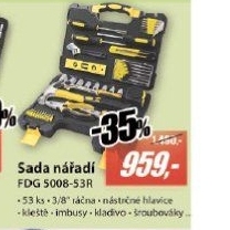 FDG 5008-53R Sada nářadí FIELDMANN