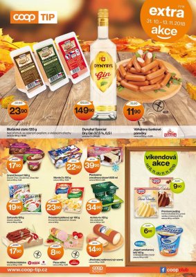 akční leták COOP 31.10.2018-13.11.2018