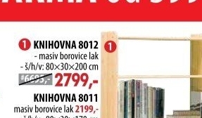 Knihovna 8012 lakovaná