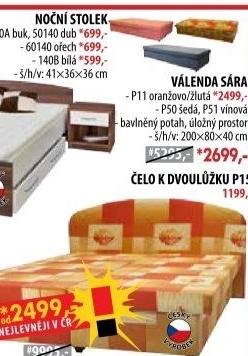 Noční stolek 140 buk