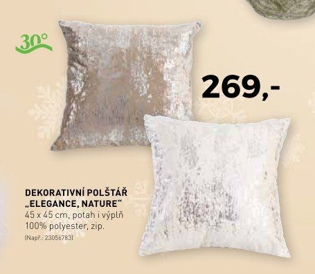 Dekorativní polštář Elegance, Nature