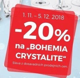 -20% na Bohemia Crystalite