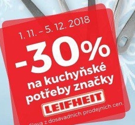 -30ˇna kuchyňské potřeby značky Leifheit