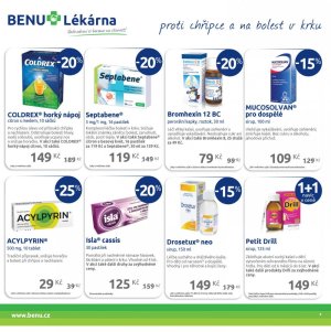 akční leták BENU Lékárna 1.11.2018-30.11.2018